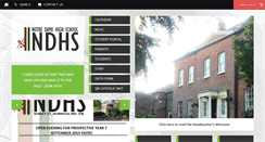 Desktop Screenshot of ndhs.org.uk